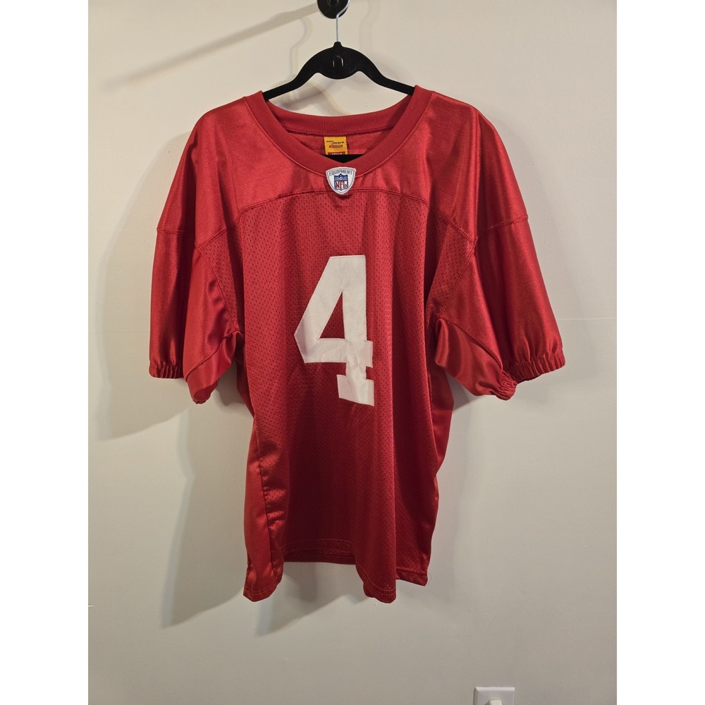 Farve Pro Mark Practice‎ Jersey Red L/XL Embroidered Name, Number